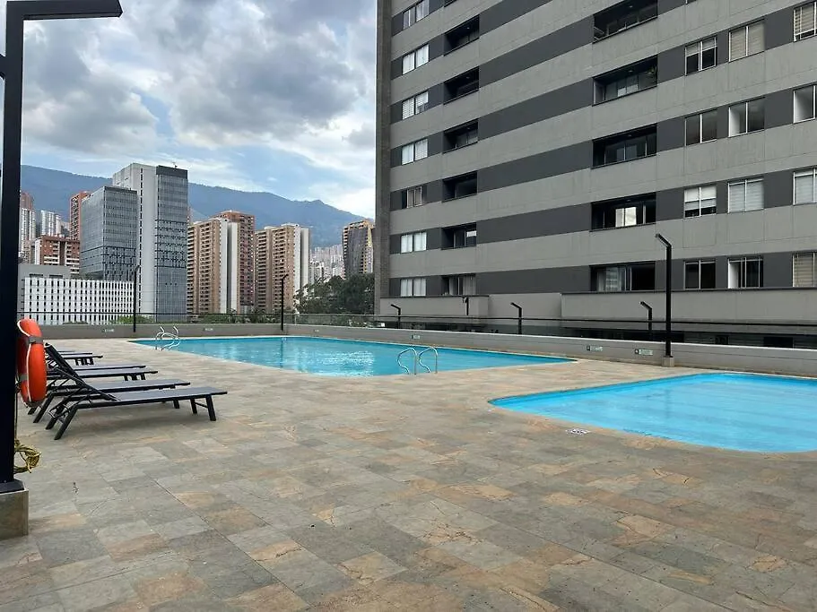 Daire Gorgeous, Modern, And Air-Conditioned Included Medellín Kolombiya